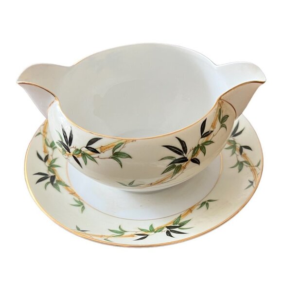 Kent Bali Hai Round Gravy Boat With Plate - Picture 2 of 8